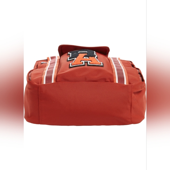 NWT Hugo Boss x Russell Athletic Square Backpack Red - Picture 3 of 16